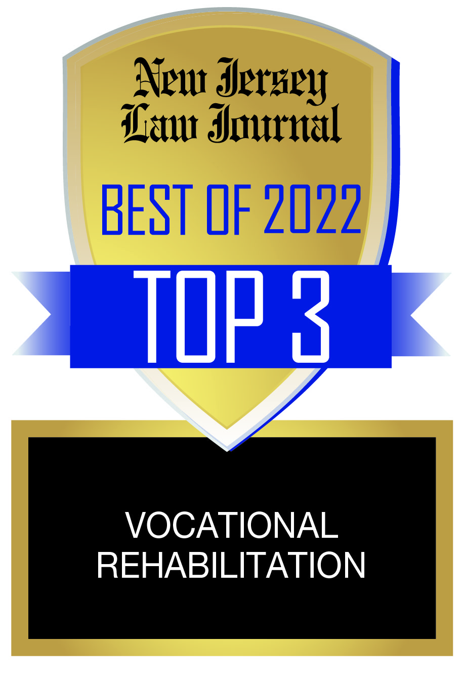 New Jersey Law Journal - Vocational Rehabilitation Best of 2022